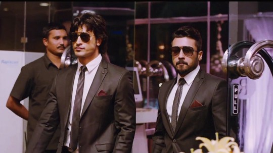 Anjaan - Suriya and Vidyut Jamwal Wearing Coat Pant